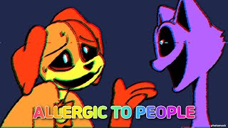 ALLERGIC TO PEOPLE ANIMATION MEME  poppy playtime chapter 3  파피 플레이 타입 챕터3 [upl. by Mcclish]