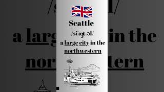 How to Pronounce Seattle in English British Accent learnenglish learnenglishtogether [upl. by Ahsieni]