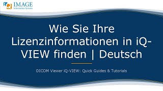 Wie Sie das Textoverlay in iQVIEW anpassen  Deutsch [upl. by Balbinder231]