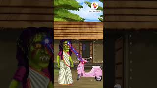 ভুতের বাইক tunipakhirgolpo cartoonstory tuntunipakirgolpo moralstories tuntunipakhigolpo [upl. by Annairdna]