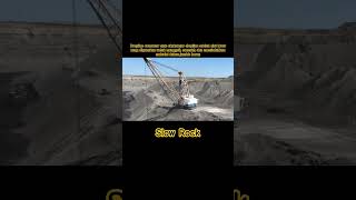 Dragline excavator mining heavyequipment slowrock [upl. by Ainitsirc]