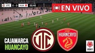 🔴 EN VIVO  UTC Cajamarca vs Sport Huancayo  Liga 1 Clausura 202425  Partido en vivo hoy ⚽️ [upl. by Nnyleuqcaj]