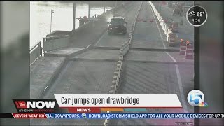 Car jumps open drawbridge [upl. by Aubert649]