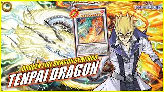 TENPAI DRAGON OTK❗ Sangenpai Dragion Fire Synchro  OUTLAWS FROM THE INFERNO YuGiOh MASTER DUEL [upl. by Honoria703]