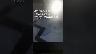 justplanes France 447 plane crash [upl. by Yaral400]