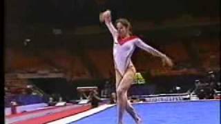 corina ungureanu 1998 international team championships floor exercise [upl. by Shulock]