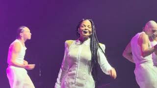 Janet Jackson Performing quotAll For Youquot at Sportpaleis Antwerp  Together Again Tour [upl. by Birk]