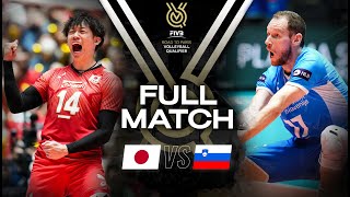 🇯🇵 JPN vs 🇸🇮 SLO  Paris 2024 Olympic Qualification Tournament  Full Match  Volleyball [upl. by Itsur]