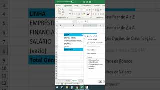 Remover Opção Vazio de Tabela Dinâmica Excel [upl. by Nabe223]