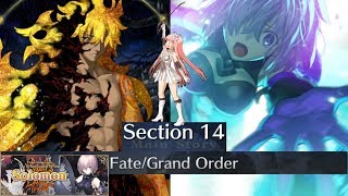 Solomon  Chapter 14  Goetia Final Fight vs Medb Solo FateGrand Order NA Final Battle [upl. by Neall]