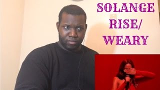 SolangeRiseWeary  Live on Jimmy Kimmel Reaction [upl. by Jarek197]