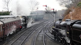 2024 01 06 Severn Valley Railway Winter Gala part 1 [upl. by Dulcea914]