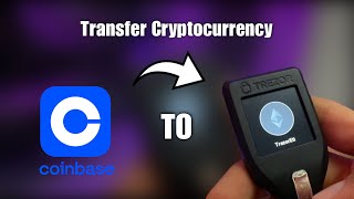 How to Send Crypto From Coinbase To Trezor Hardware Wallet [upl. by Lefkowitz43]