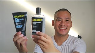 MASTER OIL CONTROL FACIAL WASH  MASTER BRIGHTENING TONER DEEP CLEANSER WITH ZEROIL [upl. by Adiazteb]