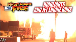 2024 Norwalk Night Under Fire Highlights and Jet Engine Runs [upl. by Inej]