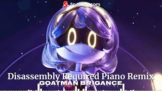 Disassembly Required Piano Remix by Goatman Brigance From Murder Drones [upl. by Robinetta355]