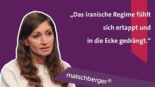 „Die Menschen riskieren dort täglich ihr Leben“ Journalistin Gilda Sahebi  maischberger [upl. by Strader]