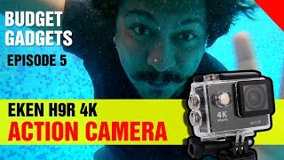 Eken H9R 4k Action Camera Review  Budget Gadgets EP5 [upl. by Einnalem]