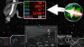 Así de Fácil es monitorear el rendimiento de tu pc con MSI AFTERBURNER [upl. by Oelc]