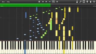 GodowskyChopinOp 25 no 11 quotWinter Windquot Synthesia [upl. by Seni603]