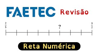 FAETEC  20232024 Revisão Localização de Números Racionais na Reta Numérica [upl. by Eanar211]