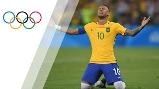 Neymar penalty seals gold for hosts  Rio 2016 Olympic Games [upl. by Chemarin]