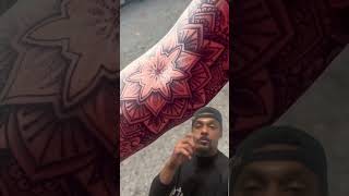 Mandala Sleeve tattoo sleeves sleevesdesign mandala spirituality spiritual ink tattooartist [upl. by Rodrich]