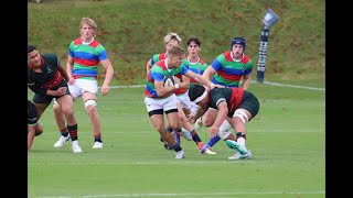 Millfield v Dilworth School Aukland NZ 2024 Evan Morris highlights [upl. by Mcripley]