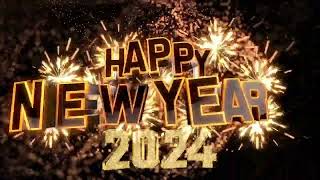 Happy New Year 2024 Background Video Hd  Happy New Year 2024 Video Background effects Hd [upl. by Yseulte]