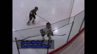 20110118 Fusion Hockey 2 vs Rochester Mayo 0 at Wildcat Center [upl. by Obala]