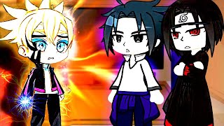 Uchiha Clan react to Naruto amp Boruto  Gacha React [upl. by Hamlet]