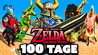 Ich habe 100 Tage im NEUEN Zelda BotW überlebt [upl. by Oidgime387]