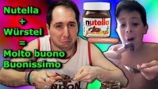 BAMBINO MANGIA WURSTEL E NUTELLA  PARODIA [upl. by Zysk]