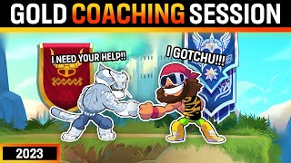 Brawlhalla Pro Coaches a Gold Player [upl. by Polish]