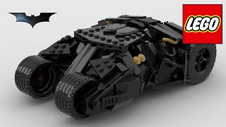 Improvements for the Tumbler  LEGO MOC Updated From The Dark Knight [upl. by Lalaj]