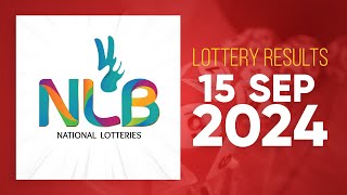 NLB Live Lottery Draw 20240915  0930 PM [upl. by Therine]