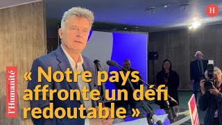 Le candidat Fabien Roussel appelle à faire barrage contre lextrême droite [upl. by Annabelle810]