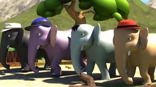 Ek Mota Hathi Hindi Rhyme  Poems In Hindi  एक मोटा हाथी  Kids TV India  Hindi Nursery Rhymes [upl. by Michaud]