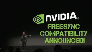 NVIDIA Announces FreeSync Compatibility from January 15th [upl. by Ilonka]