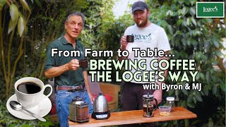 How to Brew a Great Cup of Coffee the Logees Way [upl. by Ledba]