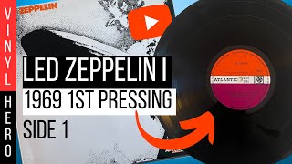 Led Zeppelin I  1969 UK 1st Pressing  Full Album Side1 ledzeppelin vinyl fullalbum [upl. by Zimmerman531]