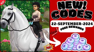 ☑️NEW⚡UPDATE CODES☑️STAR STABLE HORSES REDEEM SEPTEMBER CODES 2024  STAR STABLE REDEEM CODES 2024 [upl. by Lamrouex]