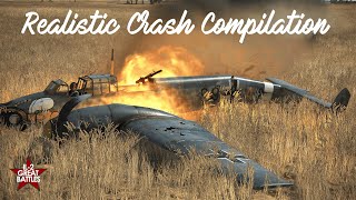 Realistic Shootdowns amp Crashes  IL2 Sturmovik [upl. by Aleekat]