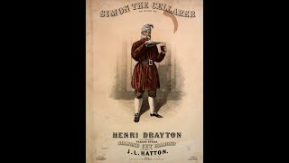 Great Songs by Great Artists Hatton Simon the Cellarer  Charles Santley rec London 1903 [upl. by Sonni]