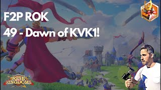 What are the 5 Super F2P KvK 1 marches  Rise of Kingdoms [upl. by Hackathorn]