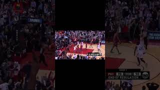 Kawhi Leonard Hits A Dramatic Game Winner [upl. by Anaeco]