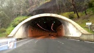 South Eastern Freeway amp Heysen Tunnels [upl. by Ahsinhoj]