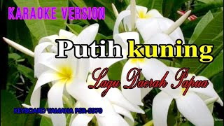 PUTIH KUNING Karaoke [upl. by Elvyn420]