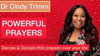 Dr Cindy Trimm Poweful Prayers Declare and Decree this prayers over your life everyday decree [upl. by Budd79]