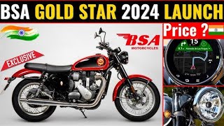 2024 All New BSA GOLDSTAR 650 Full Review Better than Royal Enfield Interceptor 650 anexpertride [upl. by Silohcin]